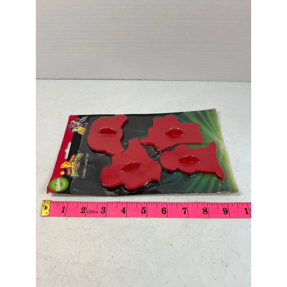 Vintage 1994 Wilton Mighty Morphin Power Rangers Cookie Cutter Set 2304-5975